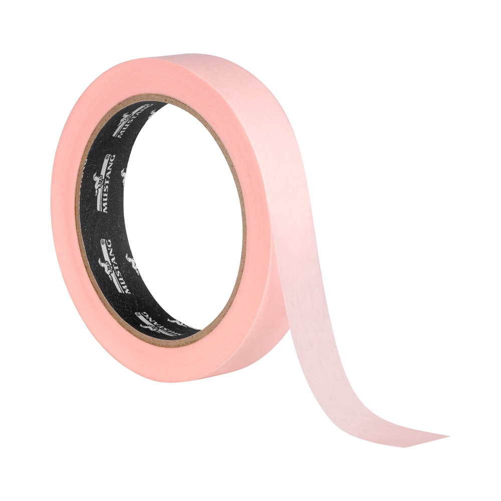 Стрічка малярна Mustang ULTRA DELICATE LINE рожева 19 мм x 50 м