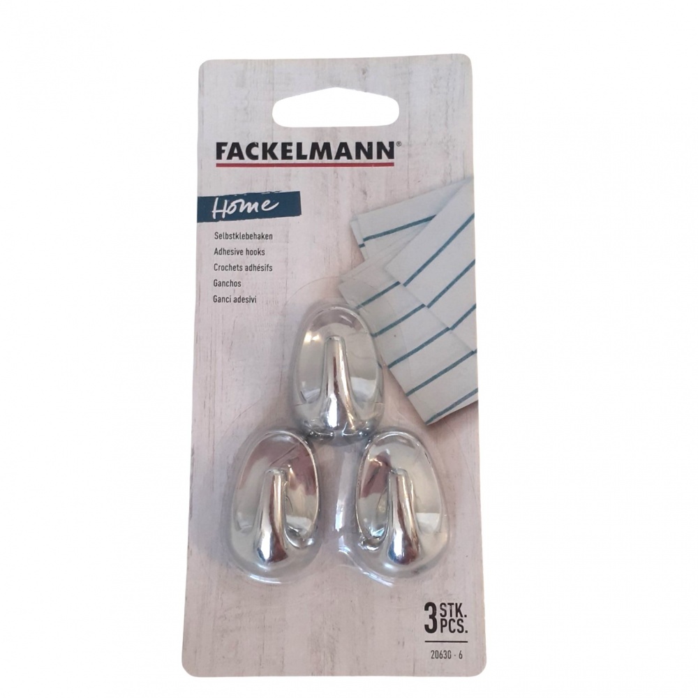 Крючки Fackelmann 42 мм 3 шт. 20630