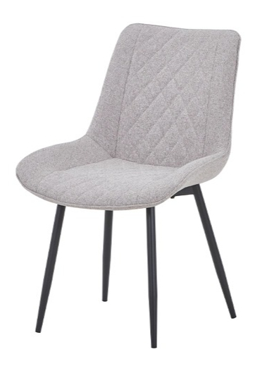 Стул обеденный Prestol Изи 540х610х830 мм бежевый / черный