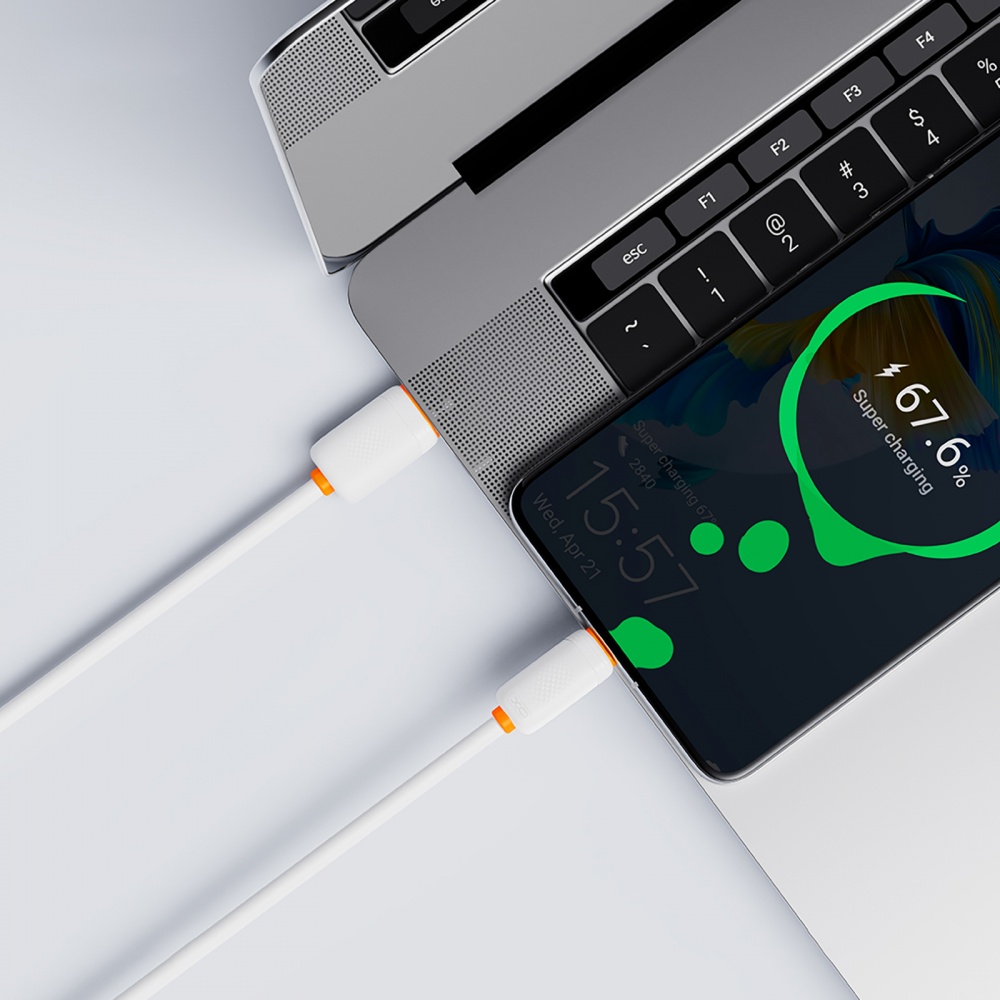 Дата-кабель Xo NB-Q302B-CC 1 м белый (NB-Q302B-CC.white)