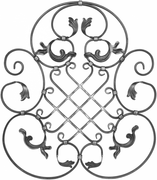 Розетка кована 13.029 800х700х14х7 мм