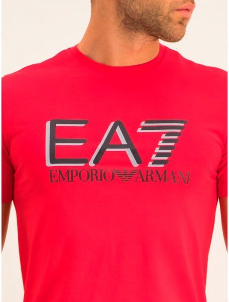 Футболка EA7 T-short 3HPT62-PJ03Z-1451 M червоний