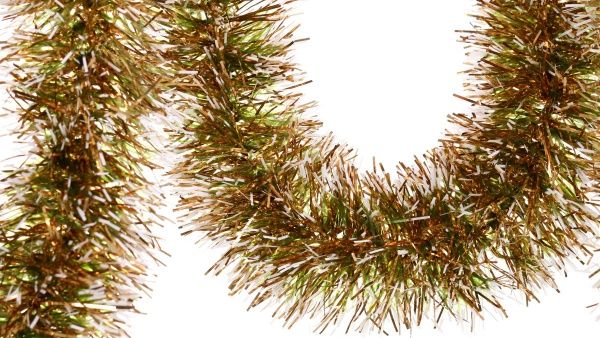 Дождик новогодний элит 7 3 м золотой/красный/белый/серебристый