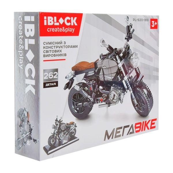 Конструктор Iblock МЕГАBIKE PL-920-189