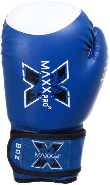 Боксерские перчатки MaxxPro AVG-616 р. 8 синий