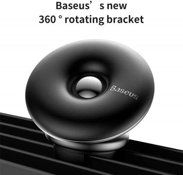 Тримач для мобільного телефона Star Ring Magnetic Car Bracket BASEUS (SUHQ-01) чорний