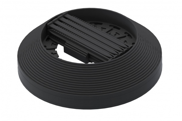 Бордюр газонный Vodaland NewFixLight B-900.04.04-PE черный