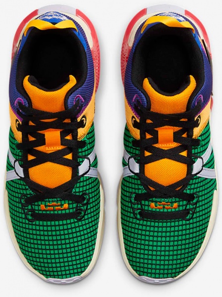 Кроссовки Nike LEBRON WITNESS 7 DM1123-501 р.43 разноцветный