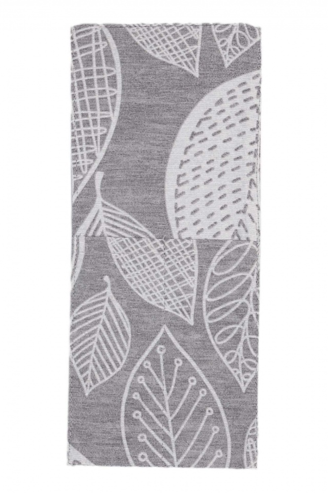 Чохол для приборів Прованс Листя 10x24 см сірий