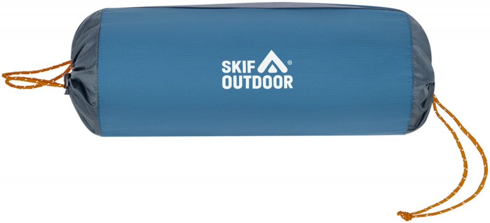 Каремат надувной тактический SKIF Outdoor Scout 2 389.04.37 188x60 см темно-синий