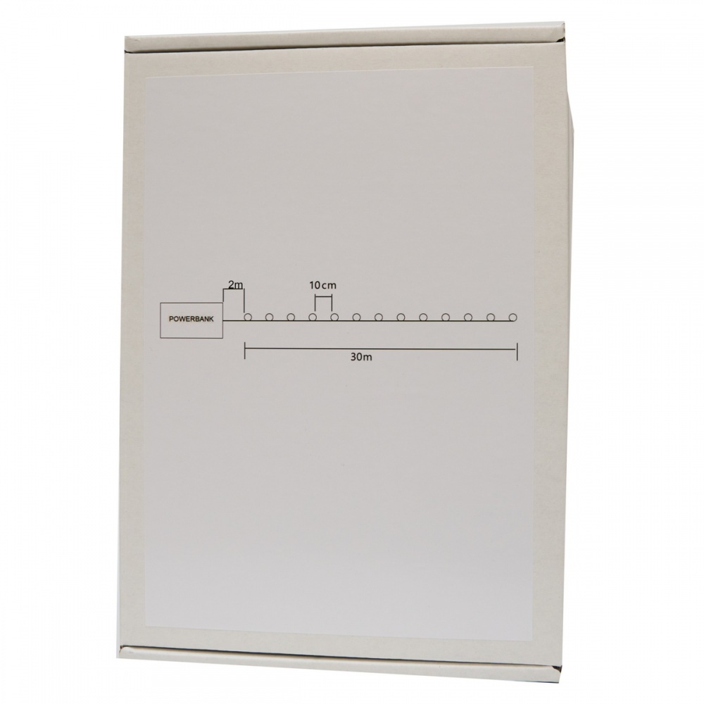 Электрогирлянда Девилон с повербанком и пультом светодиодная (LED) 300 ламп 3 м (721367)