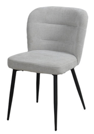 Стілець Prestol Кліф 500х570х820 мм сірий / чорний