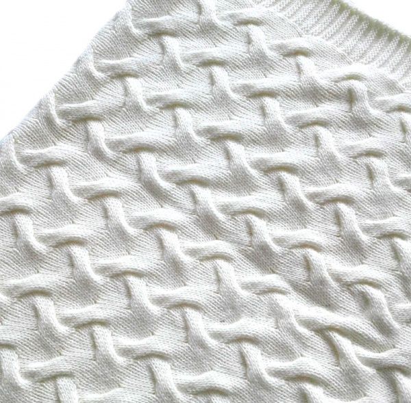 Плед Varanasi 200x220 см молочний SoundSleep 