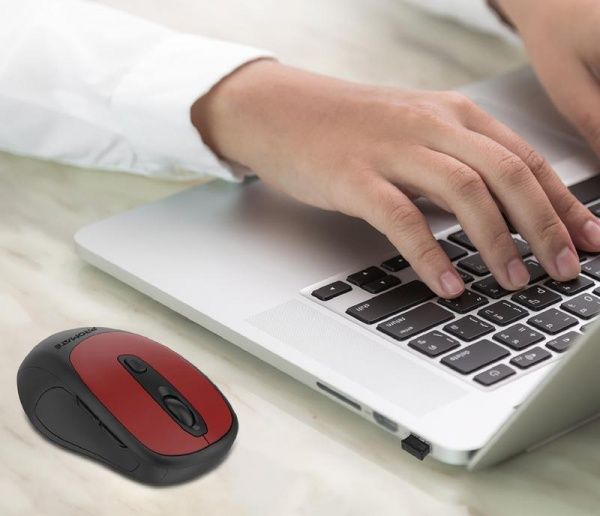 Мишка Promate Clix-9 Wireless Red 