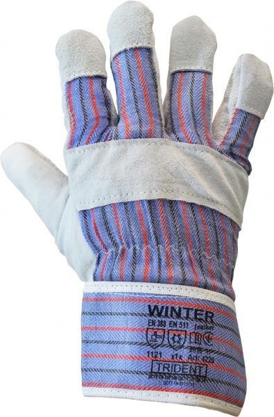 Краги Trident WINTER 4220 з покриттям спилок/фліс XL (10) 4220