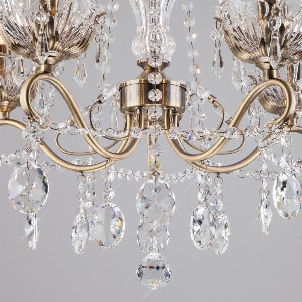 Люстра підвісна Strotskis Teodore 10103/5 5x60 Вт E14 антична бронза 