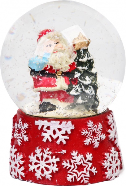 Шар новогодний Дед Мороз 4,5х6,5 см в ассортименте EPI-ZY18033K-2-1 