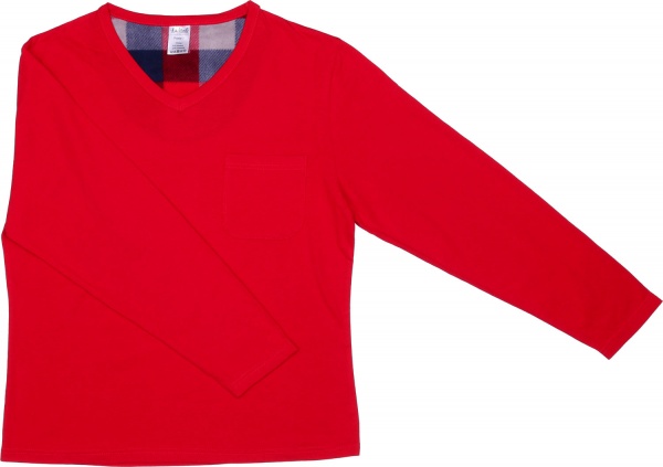 Костюм домашний женский La Nuit Home Red Check р. XS синий с красным 