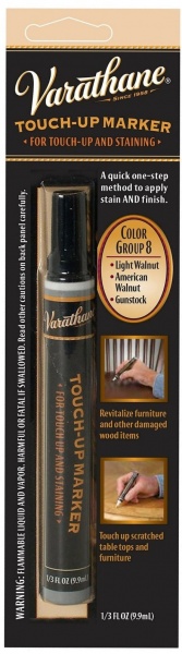 Маркер для підлоги та меблів колірна група №8 Varathane світлий горіх 9,9 мл