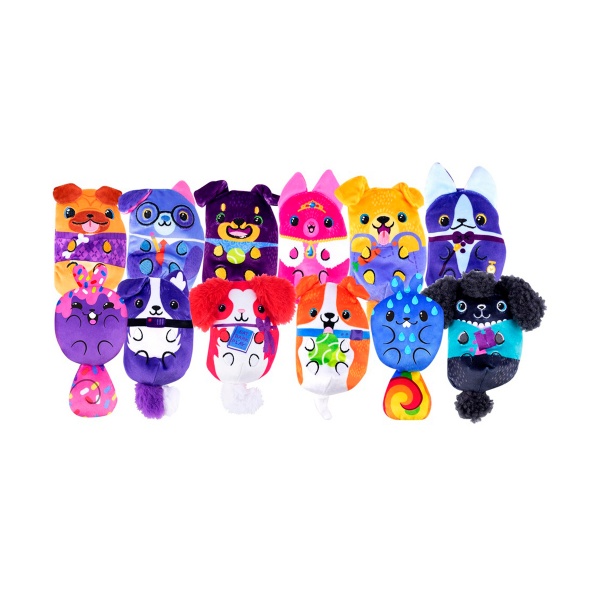 Мягкая игрушка Cats Vs Pickles Dogs vs Squirls Собачки и белочки 10 см в ассортименте V2001-36