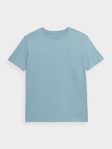 Футболка 4F TSHIRT M1047 4FSS23TTSHM1047-34S р.S блакитний