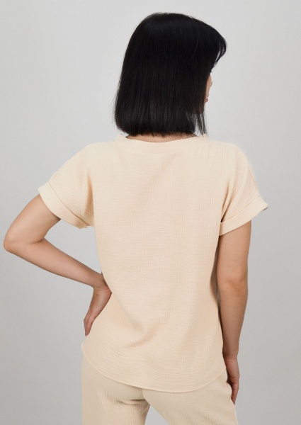 Джемпер Roksana Muslin №1133 р. 50-52 бежевый