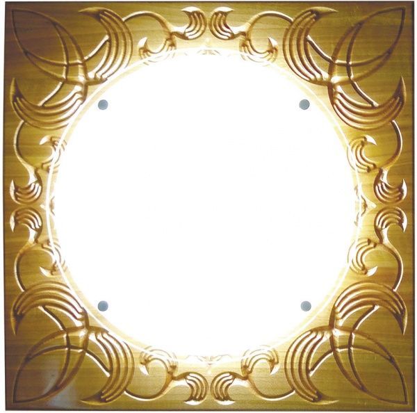 Світильник стельовий Декора НББ 32220 2D LED 24 Вт черешня 