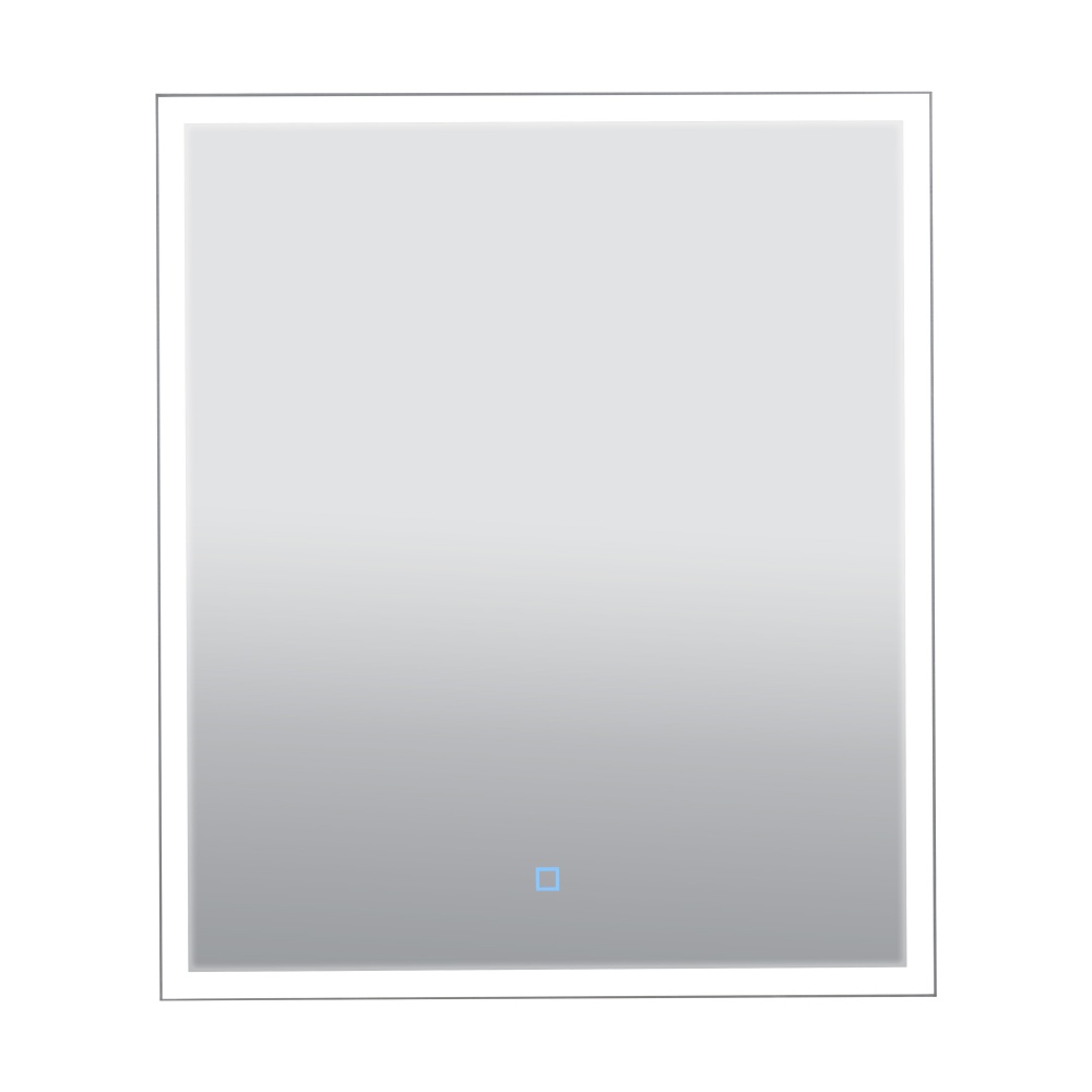 Дзеркало з вбудованим підсвічуванням Aqua Rodos Luce black 60х70 sensor