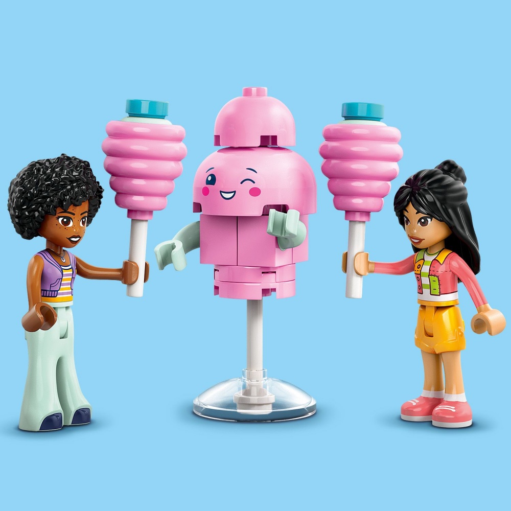 Конструктор LEGO Friends Ятка со сладкой ватой и скутер 42643