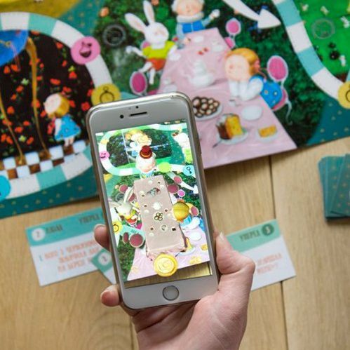 Игра настольная Ranok Creative Настільна гра.Аліса в країні див.Гапчинська