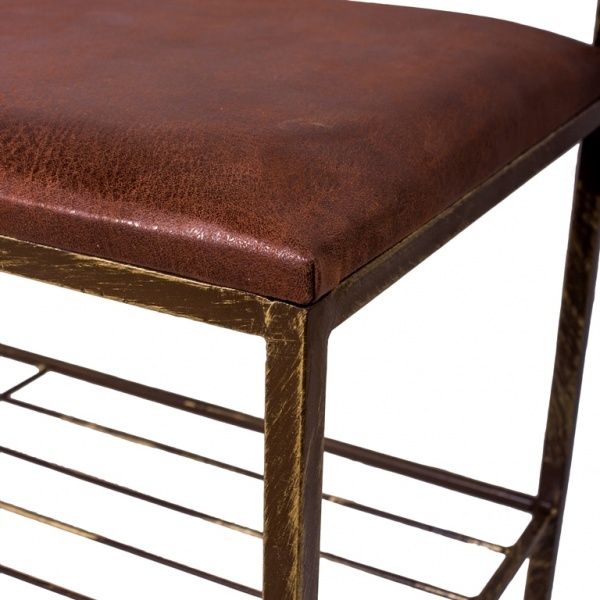 Вішалка для одягу Метал Арт Мадрид 900х400х2000 мм коричневий