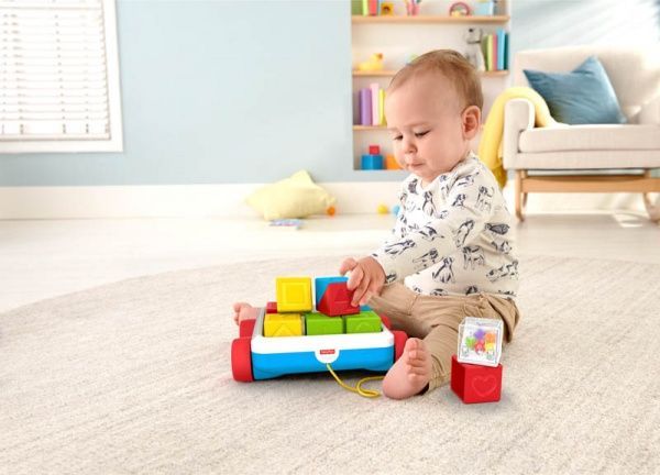 Іграшка-каталка Fisher Price Яскраві кубики GJW10