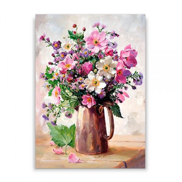 Репродукция Флористика 48x67 см 