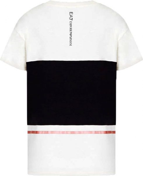 Футболка EA7 6HTT05-TJ28Z-1132 M білий