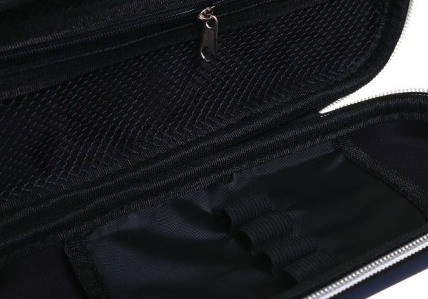 Пенал школьный на молнии Космонавт темно-синий