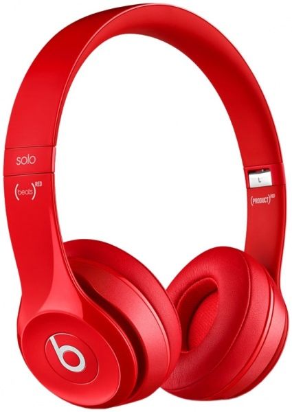 Гарнітура Beats Solo2 On-Ear red 