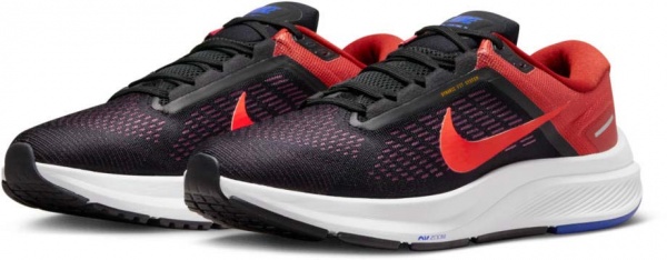 Кроссовки Nike Air Zoom Structure 24 DA8535-006 р.45 черно-красный