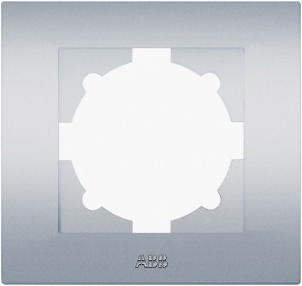 Рамка одноместная ABB Cosmo универсальная серый металлик 612-011000-271