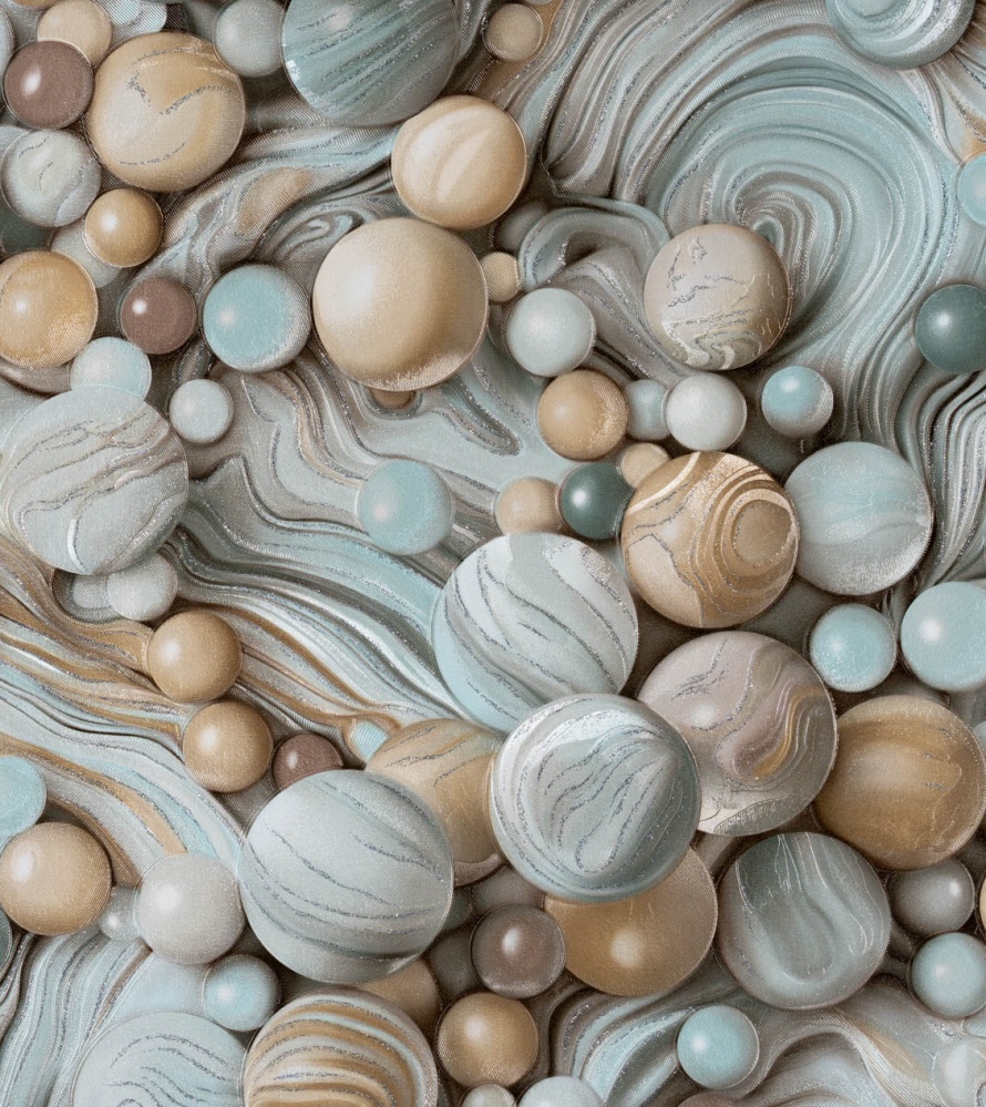 Шпалери вінілові на паперовій основі Слов'янські шпалери Expromt Галактика 5877-04 1,06x10,05 м