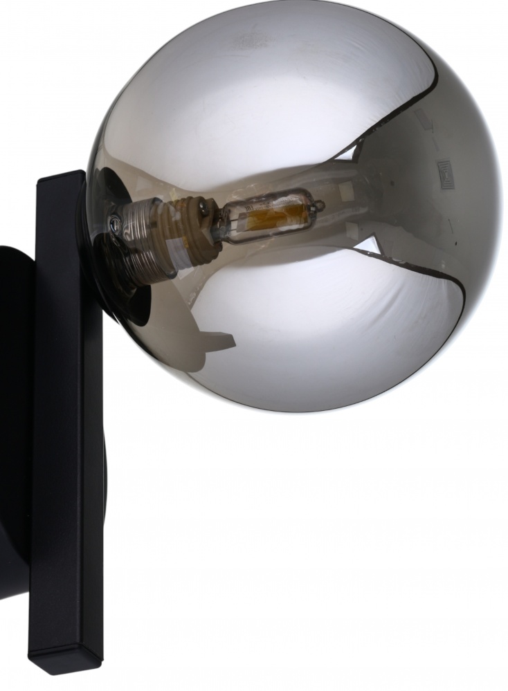 Светильник настенный Sensio Camelo 7 Вт G9 черный/дымчатый ALG-74780/1W