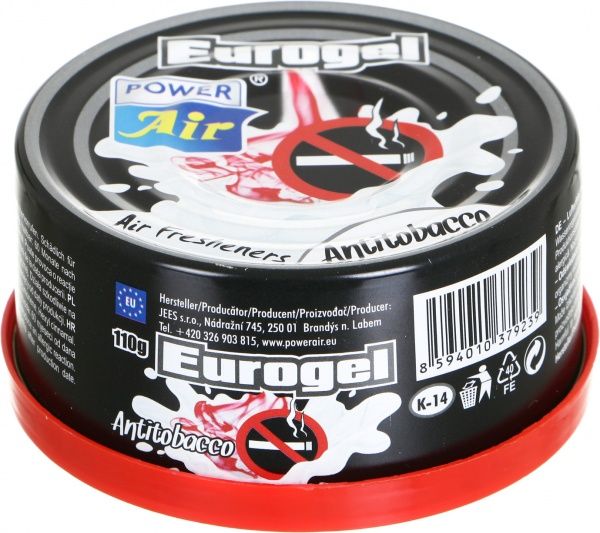 Ароматизатор під сидіння Jees EUROGEL K-14 Antitobacco