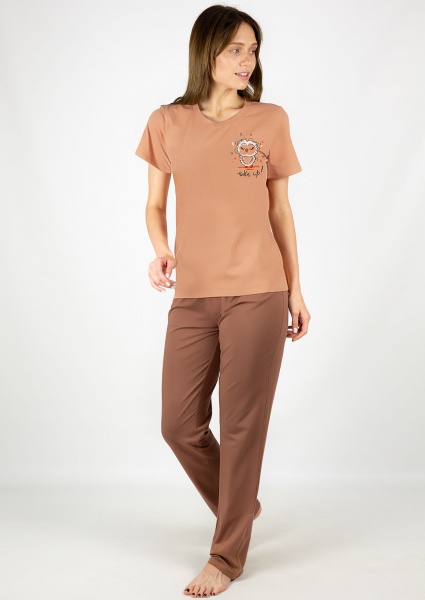 Пижама женская Roksana Sleepy Owl №1294/16117 р. 46 меланж