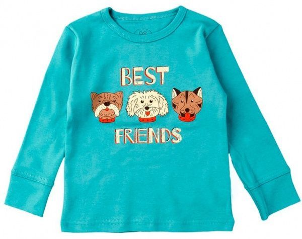 Піжама для хлопчиків Фламінго Собачки р.104 ментоловий 256-222-13 