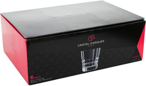 Набор стаканов Architecte L6695 320 мл 6 шт. Cristal Darques 