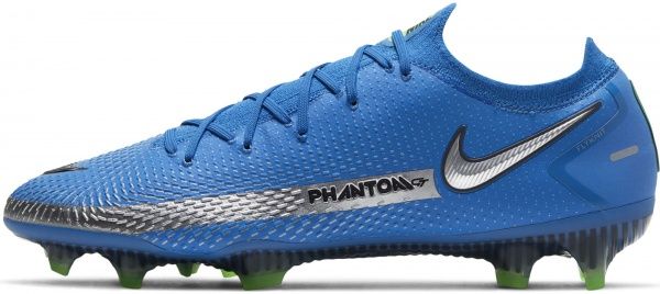 Бутси Nike PHANTOM GT ELITE FG CK8439-400 р. US 10,5 синій