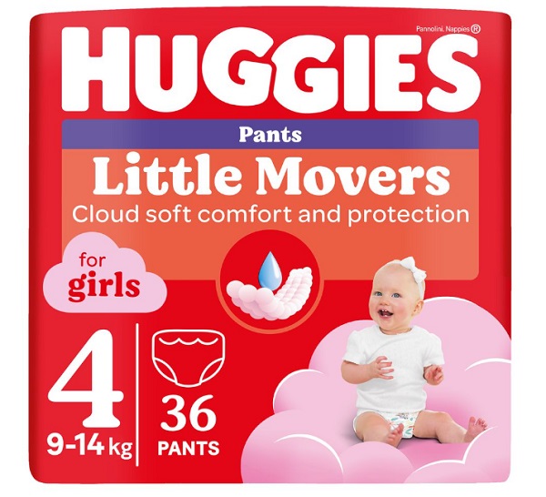 Підгузки-трусики Huggies Girl 4 9-14 кг 36 шт.