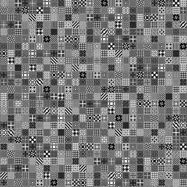 Плитка Golden Tile Maryland 56С830 черная 400x400 мм