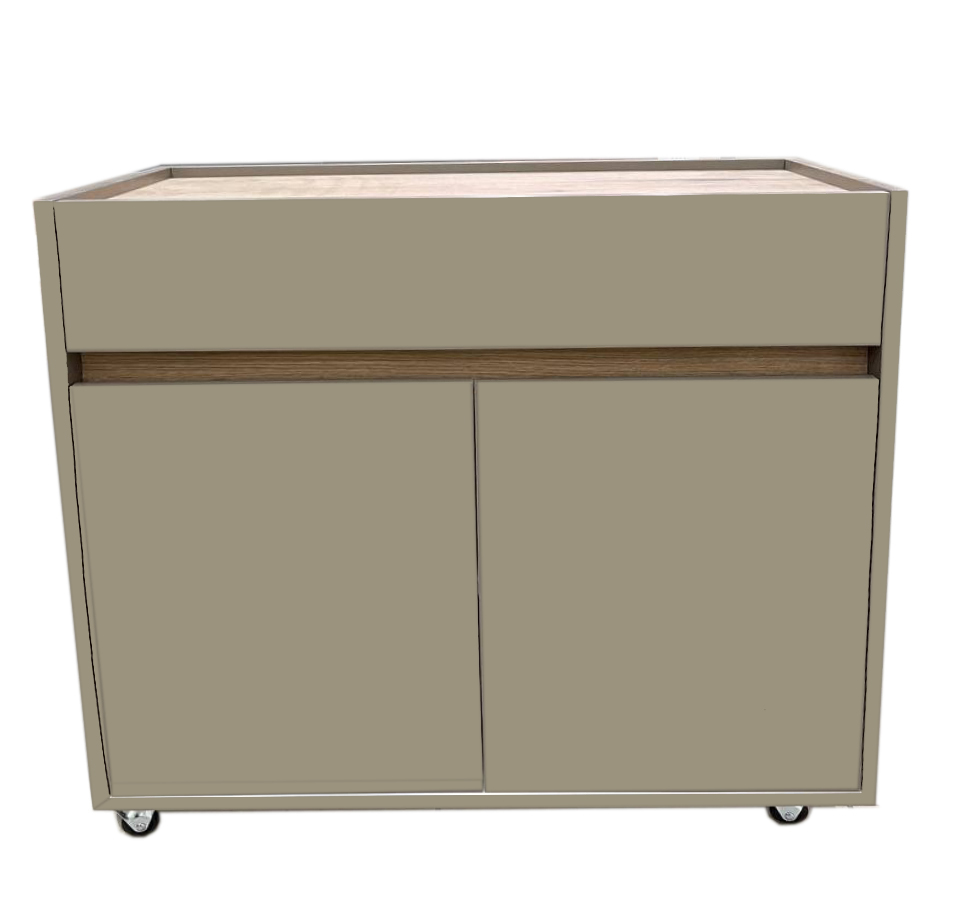 Тумба Kartissa 800x700x400 мм кашемир/кашемир (ТП-1 1ш2д NEW к/ев )