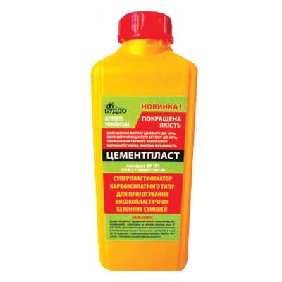 Домішка Цементпласт для цементно-пісчаних розчинів та бетону 2.4 кг
