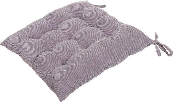 Подушка на стул Велюр какао Luna